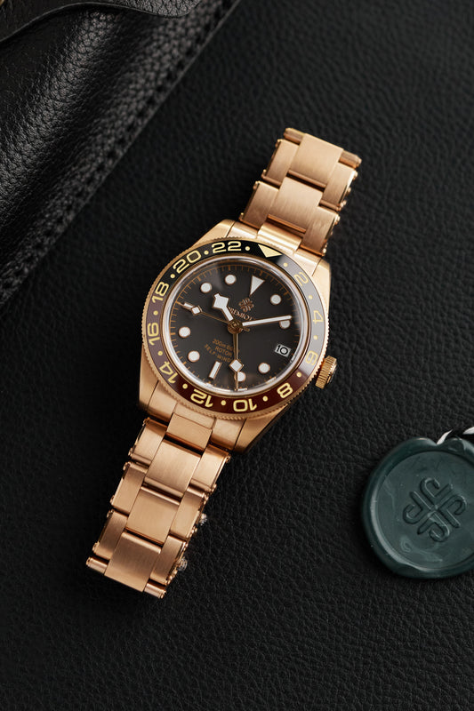 Ceasul „Bay Born” – Elegant Shadows GMT